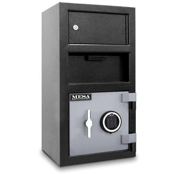Mesa MFL2014EOLK Front Drop Depository Safe With Top Locker