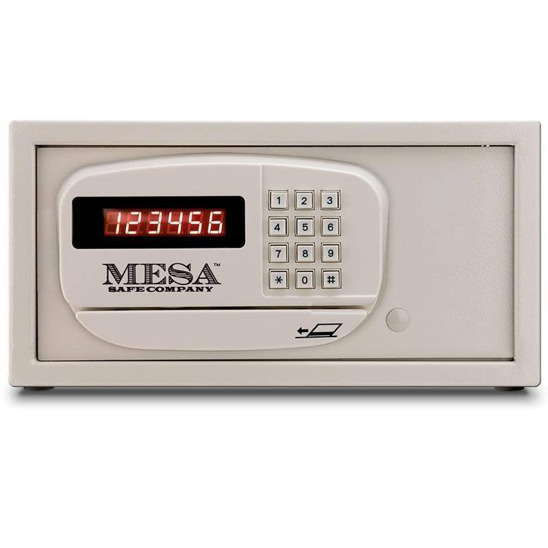 Mesa MH101E-WHT Hotel & Residential Safe Cream