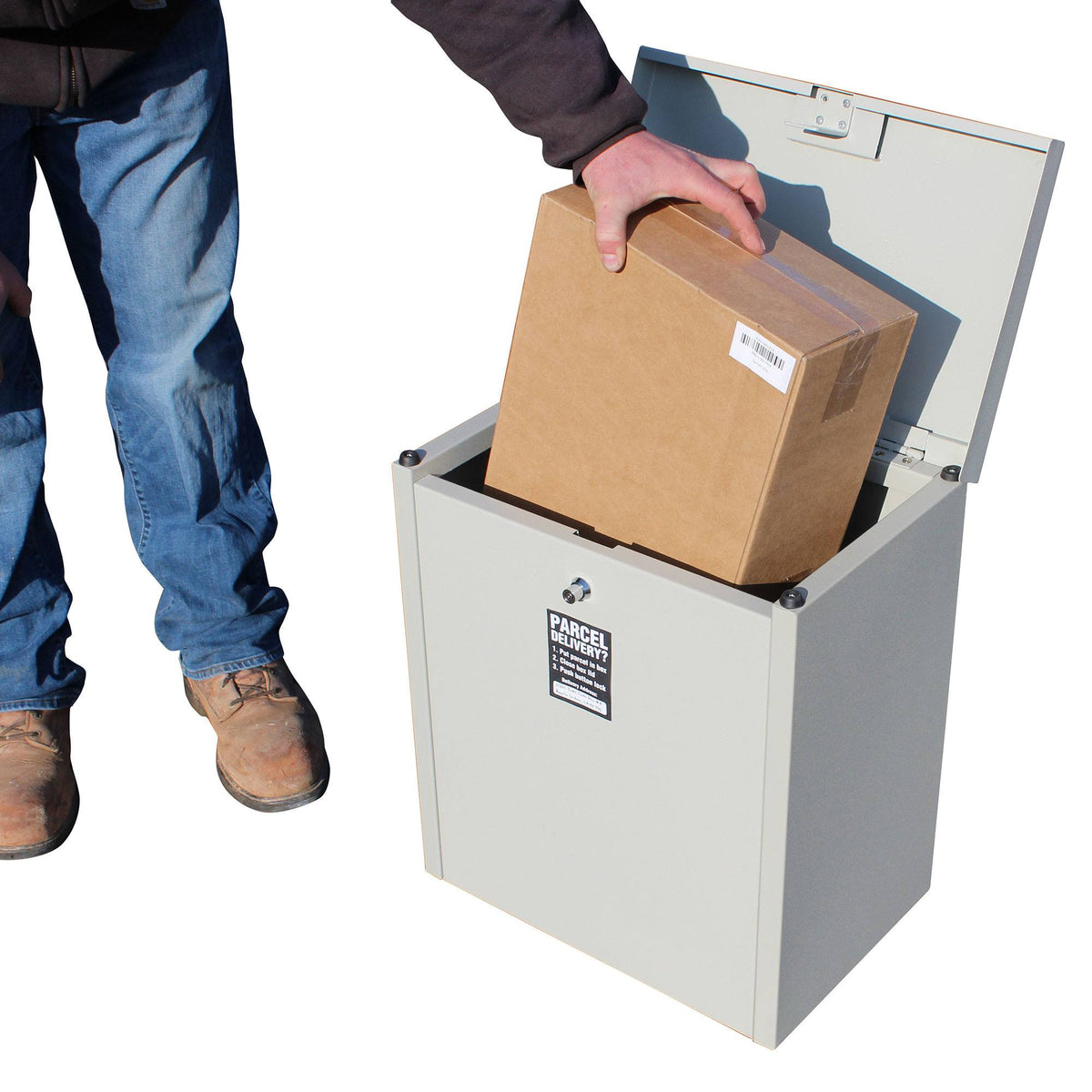 Qualarc PCSDB-MD Parcel Chest Secure Delivery Box (Medium Size)