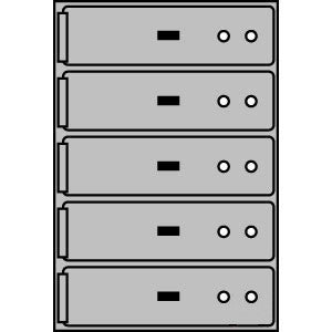SafeandVaultStore ST-5 Modular Safe Deposit Boxes