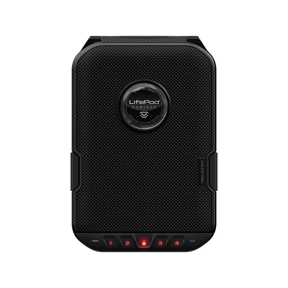 Security Safes - Vaultek Lifepod Humidor With Built-in Lock System LH10