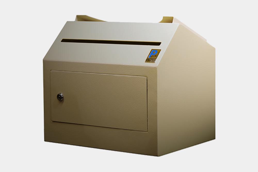Through The Wall Depository Safe - Protex SDL-500 Desktop/Wall Mounted Locking Payment Drop Box