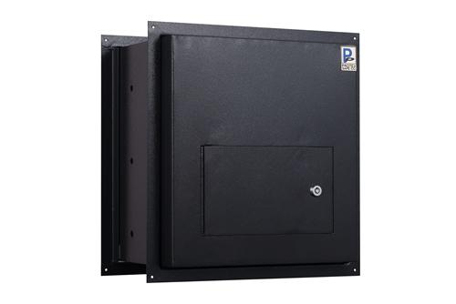 Through The Wall Depository Safe - Protex WDD-180-Black Drop Box