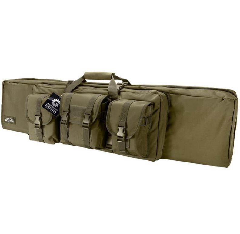 Transportable Gun Bags And Cases - SafeandVaultStore 45.5&quot; Tactical Rifle Bag (Green)