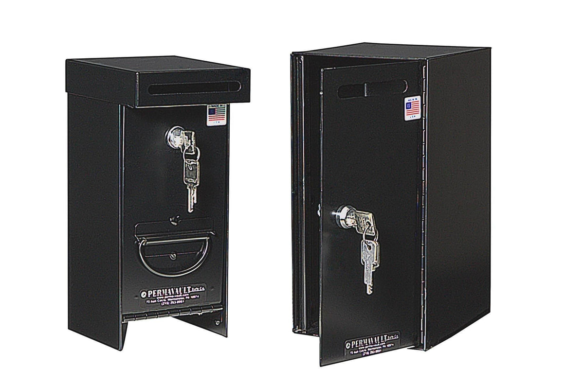 Perma-Vault PRO-1150 Twice-As-Safe Drop Box with Security Cam Lock