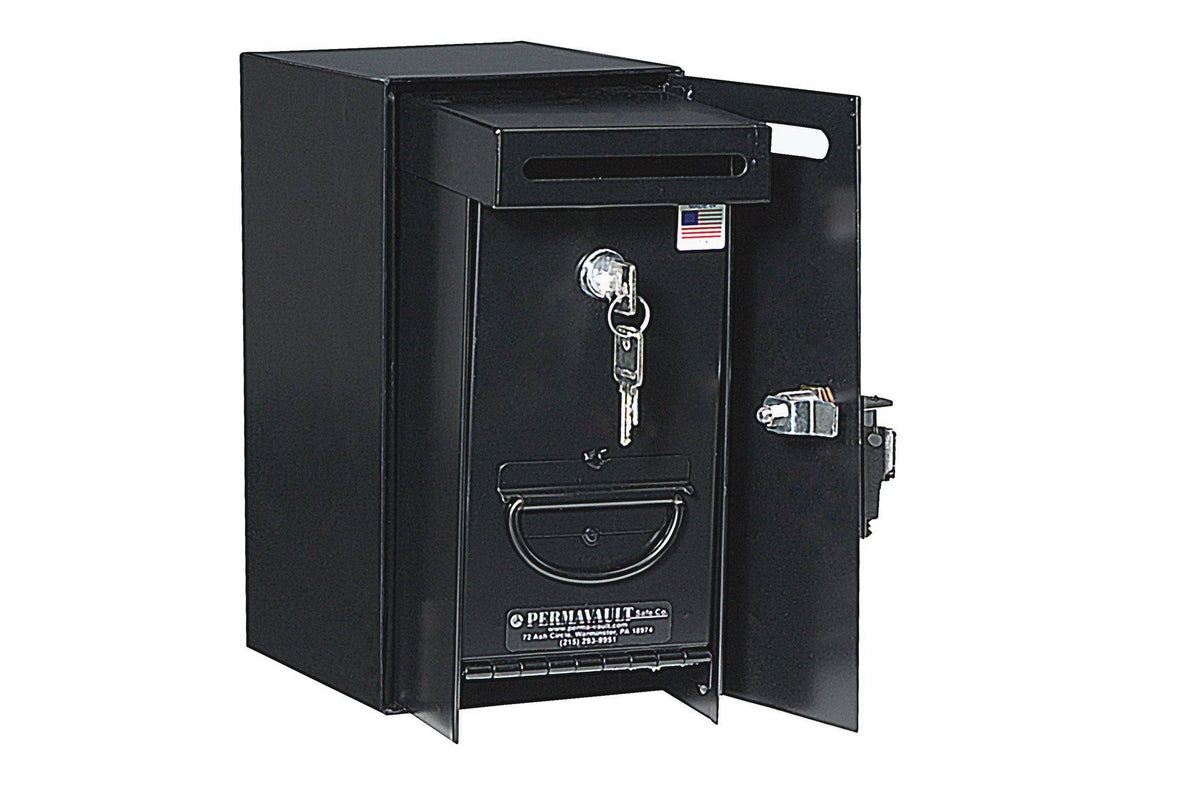 Perma-Vault PRO-1150 Twice-As-Safe Drop Box with Security Cam Lock
