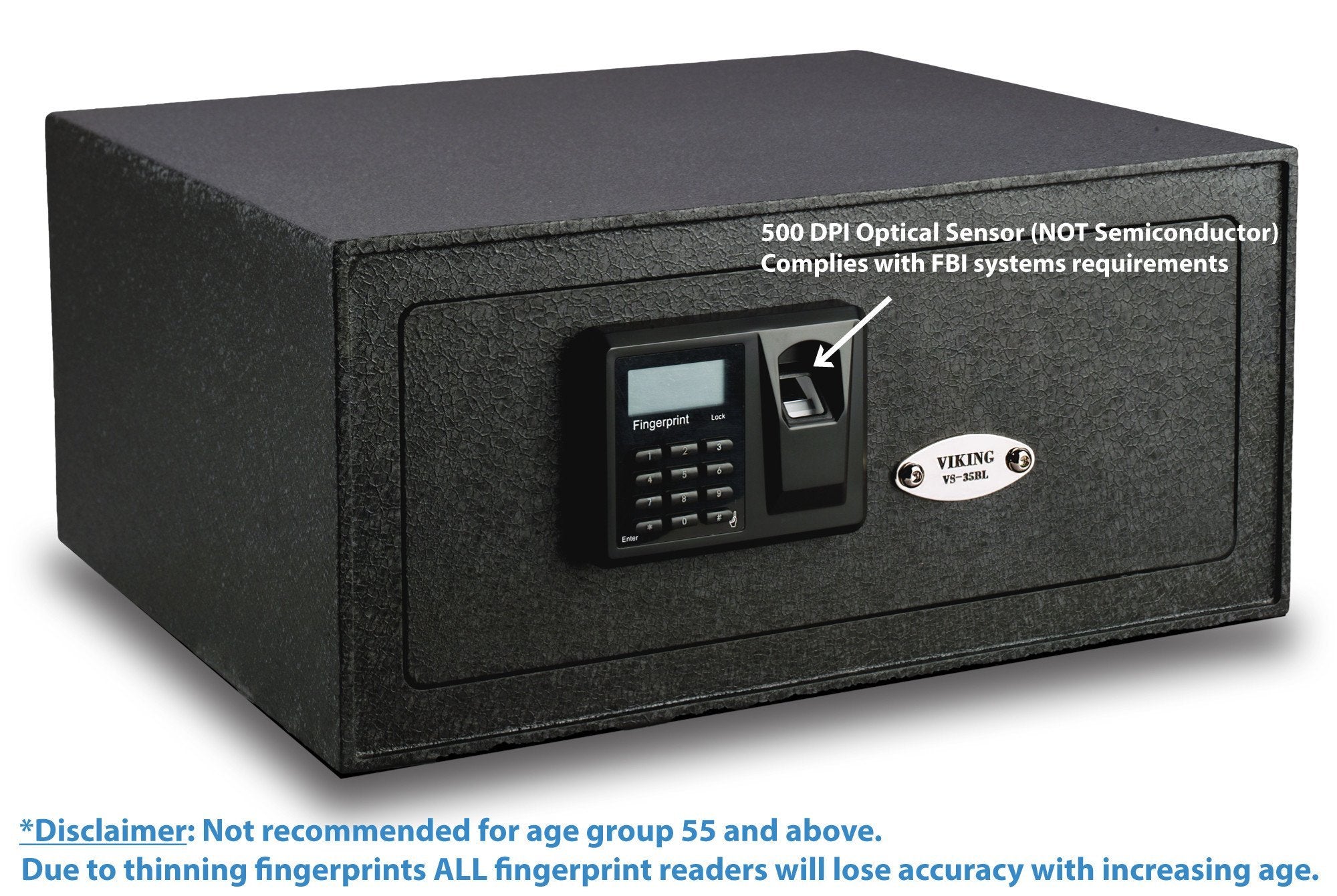 Viking VS-35BL Biometric Security Safe