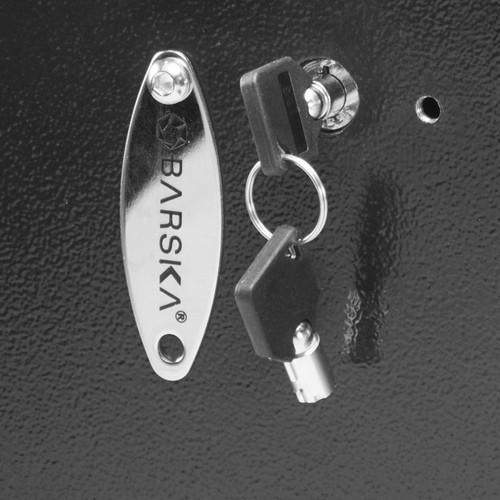 Wall Safes - Barska AX13034 Left Opening Biometric Wall Safe