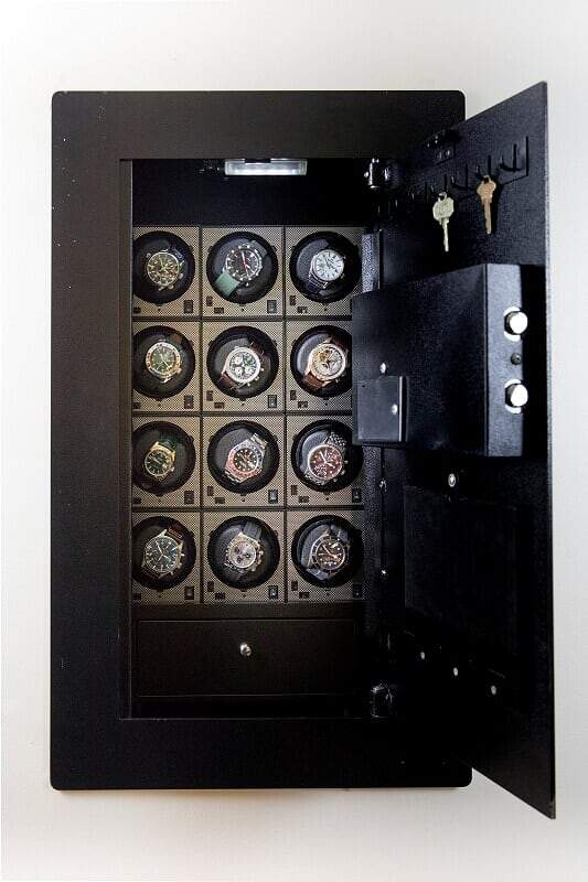 BlumSafe 301504-US Luxury Watch Winder Wall Safe USA Built Gen 2.0 ...